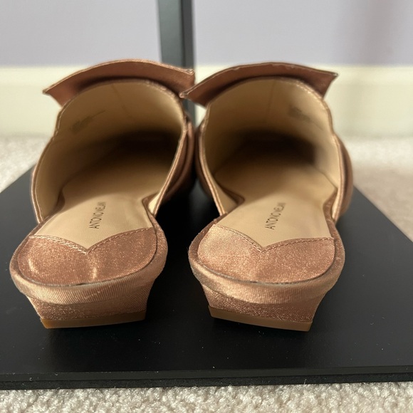 ANTONIO MELANI Bronze Embellished Mules - Picture 5 of 7